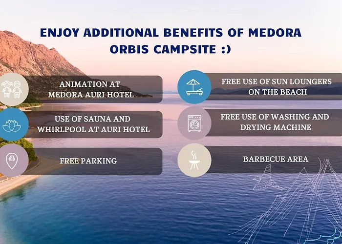 Medora Orbis Mobile Homes 4* Podgora